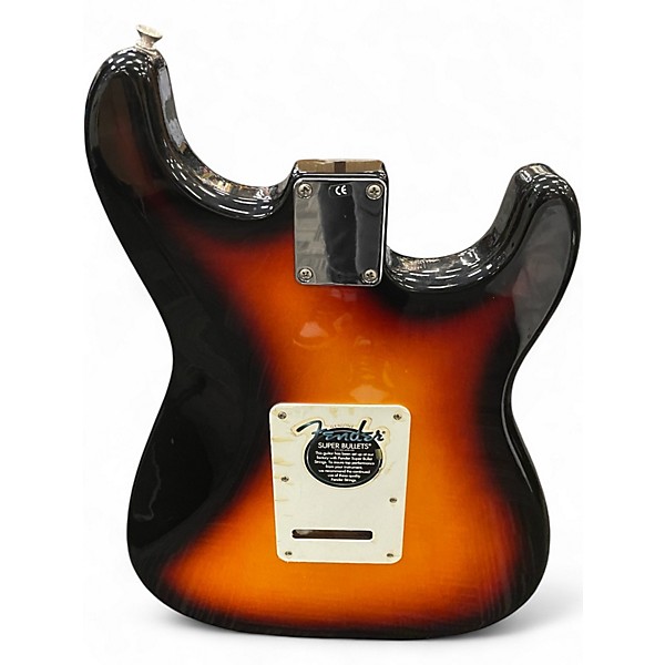 Used Fender STRATOCASTER LH MEXICO 2 Color Sunburst Solid Body Electric Guitar