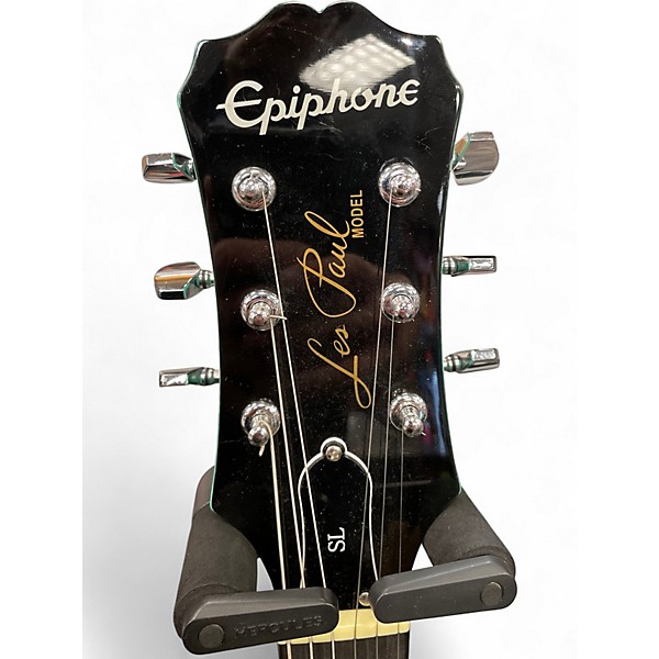 Used Epiphone Les Paul SL Ocean Turquoise Solid Body Electric Guitar