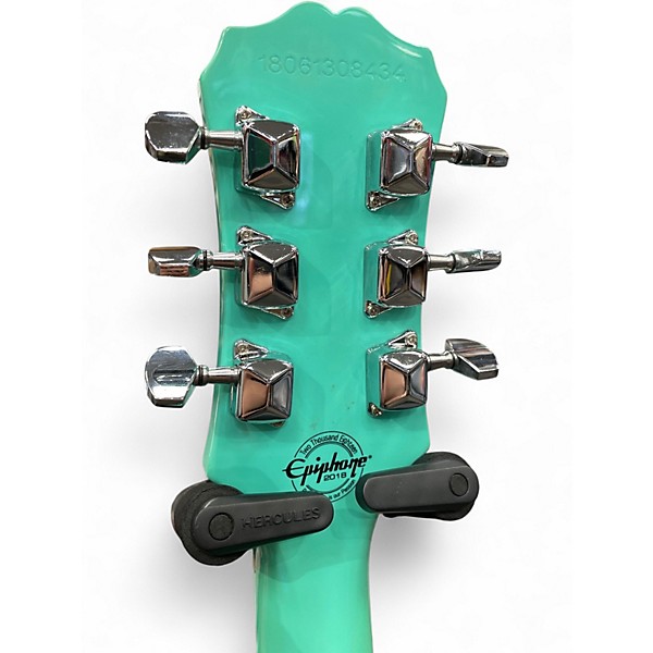 Used Epiphone Les Paul SL Ocean Turquoise Solid Body Electric Guitar