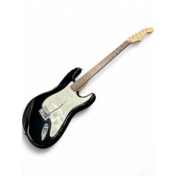 Used 2010s Squier Affinity Stratocaster Black  Solid Body Electric Guitar