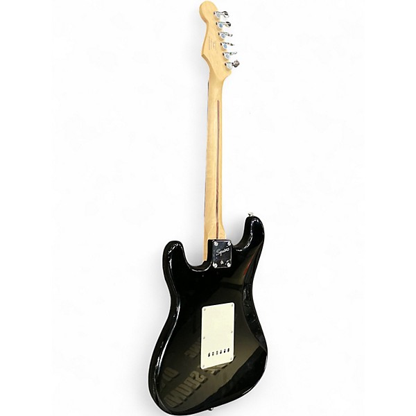 Used 2010s Squier Affinity Stratocaster Black  Solid Body Electric Guitar