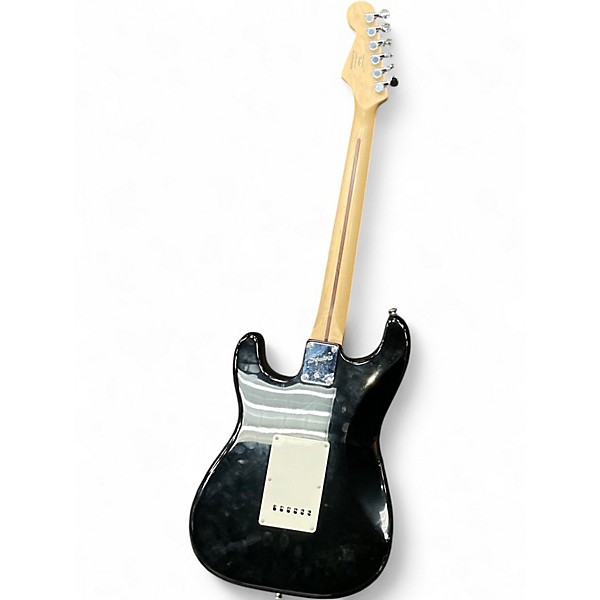 Used 2010s Squier Affinity Stratocaster Black  Solid Body Electric Guitar
