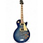 Used 2011 Epiphone Les Paul Standard Pro Blue Burst Solid Body Electric Guitar thumbnail