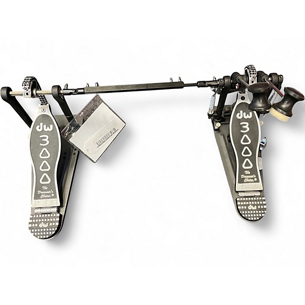 Used DW 3000 Series Double Double Bass Drum Pedal
