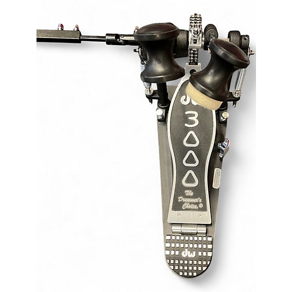 Used DW 3000 Series Double Double Bass Drum Pedal