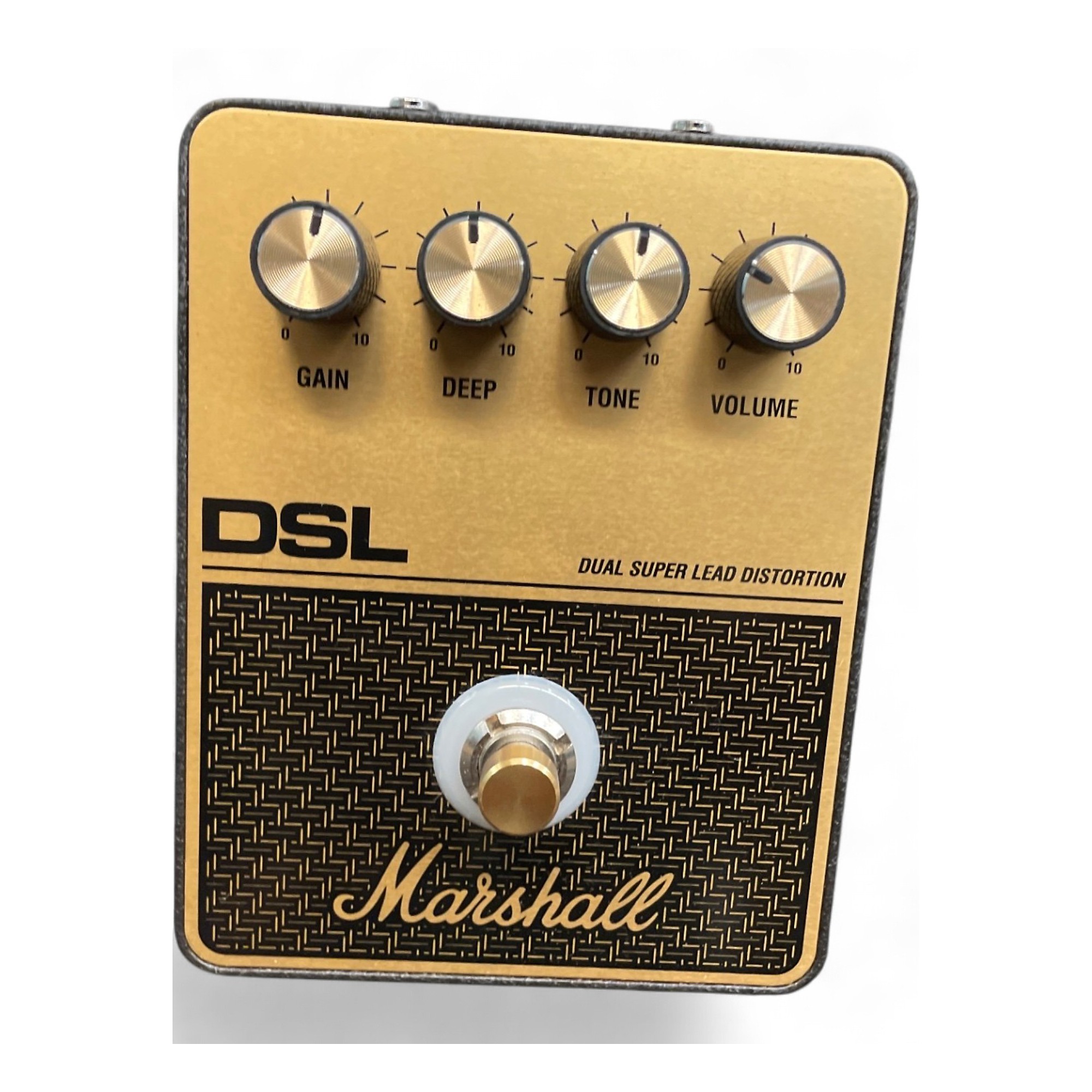 Used Marshall DSL Overdrive Effects Pedal Black Effect Pedal