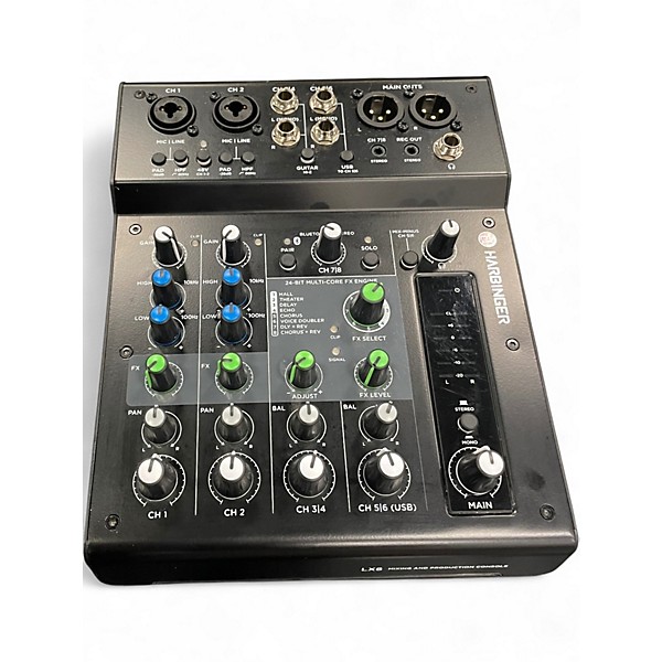 Used Harbinger LX8 Unpowered Mixer