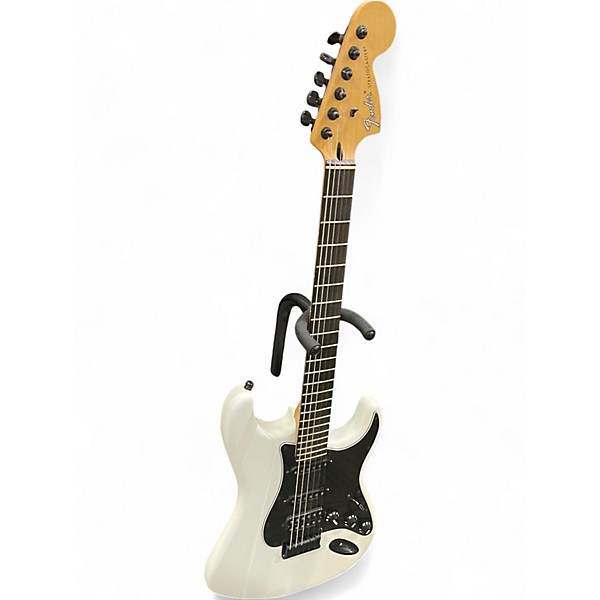 Used Fender PLAYER ADVANCED FLAT WHITE Solid Body Electric Guitar