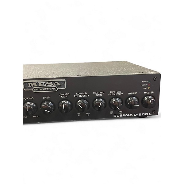 Used MESA/Boogie subway d-800+ Bass Amp Head