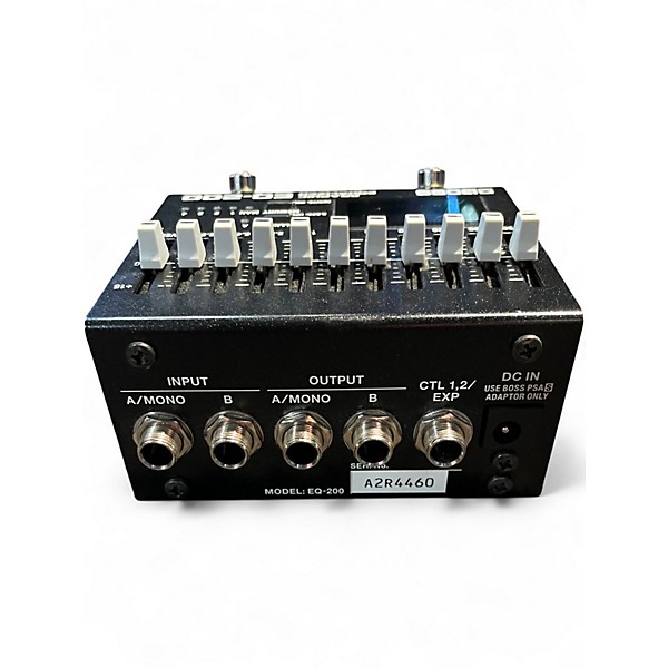 Used BOSS EQ200 Graphic Equalizer Pedal