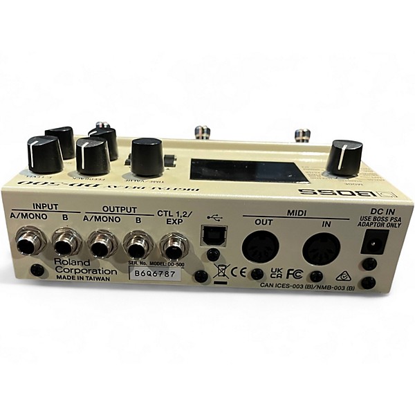 Used BOSS DD500 Digital Delay Effect Pedal