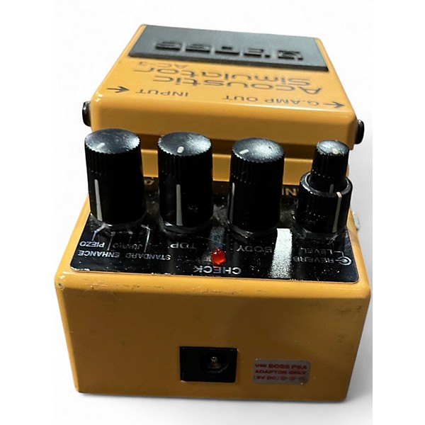 Used BOSS AC3 Acoustic Simulator Effect Pedal