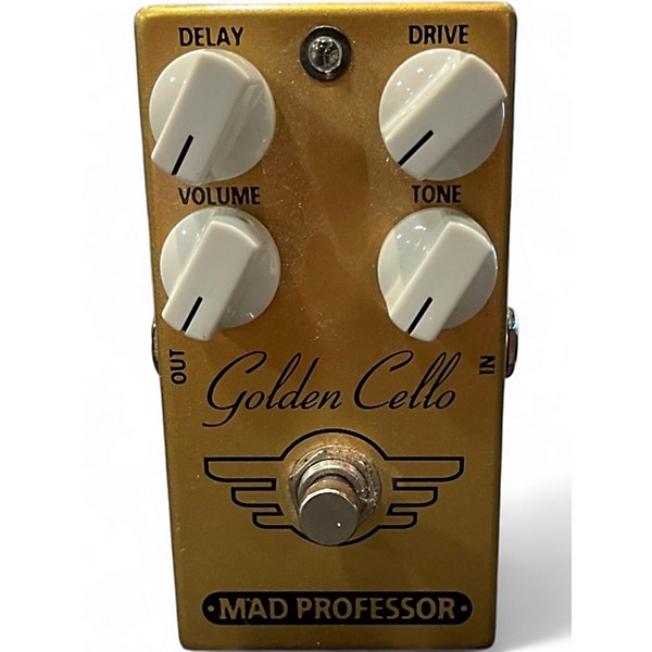 Used Mad Professor Golden Cello Delay Overdrive Effect Pedal