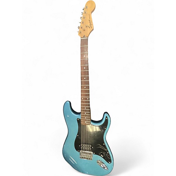 Used Squier Bullet Stratocaster Blue Solid Body Electric Guitar