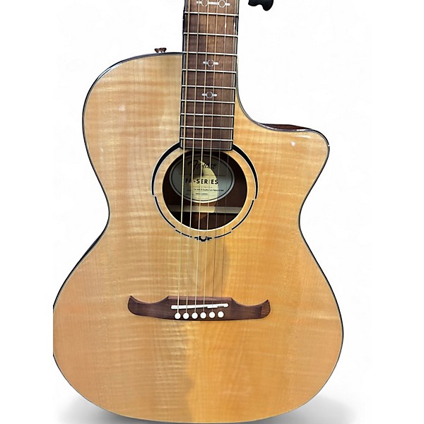 Used Fender FA345-CE Natural Acoustic Guitar