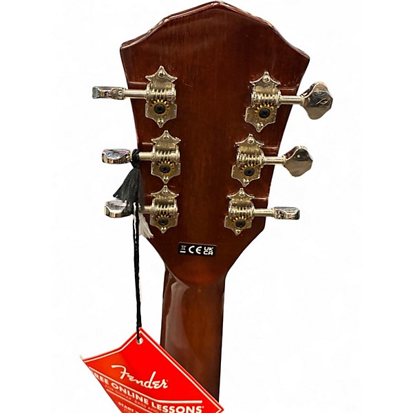 Used Fender FA345-CE Natural Acoustic Guitar
