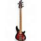 Used Schecter Guitar Research OMEN ELITE BLACK CHERRY BURST Electric Bass Guitar thumbnail