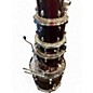 Used Sound Percussion Labs 5 Piece Drumset Wine Red Drum Kit