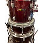 Used Sound Percussion Labs 5 Piece Drumset Wine Red Drum Kit