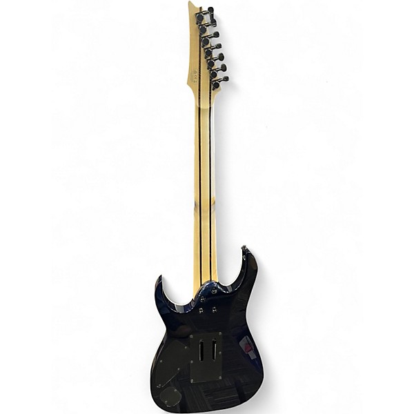 Used 2021 Ibanez RG2027XL PRESTIGE DARK TIDE BLUE Solid Body Electric Guitar