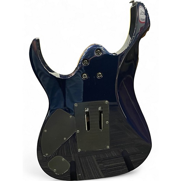 Used 2021 Ibanez RG2027XL PRESTIGE DARK TIDE BLUE Solid Body Electric Guitar