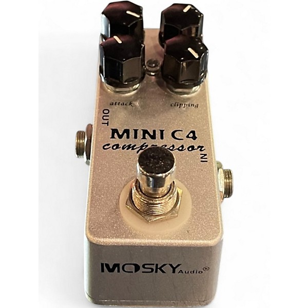 Used Mosky Mini C4 Compressor Effect Pedal