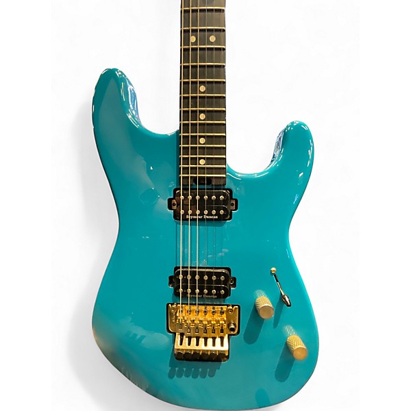 Used Charvel Pro Mod San Dimas Style 1 Miami Blue Solid Body Electric Guitar
