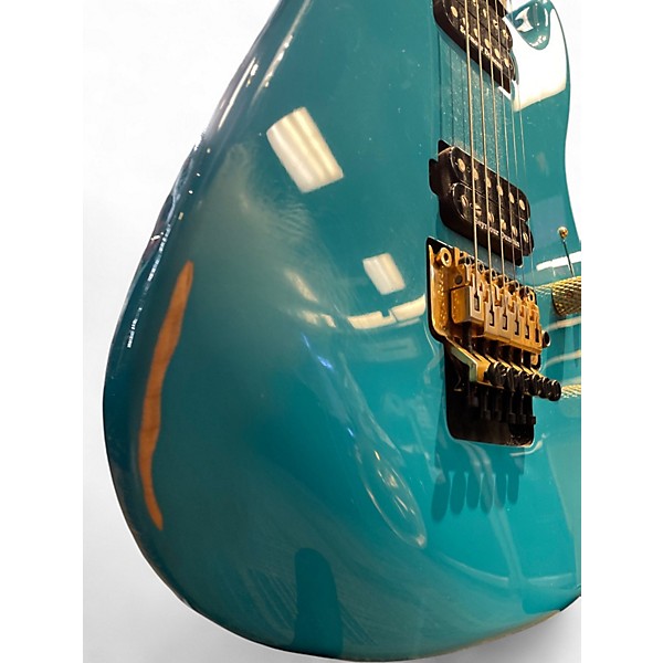 Used Charvel Pro Mod San Dimas Style 1 Miami Blue Solid Body Electric Guitar