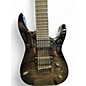 Used Jackson JS Series Dinky Arch Top JS22Q-7 DKA HT Trans Black Solid Body Electric Guitar