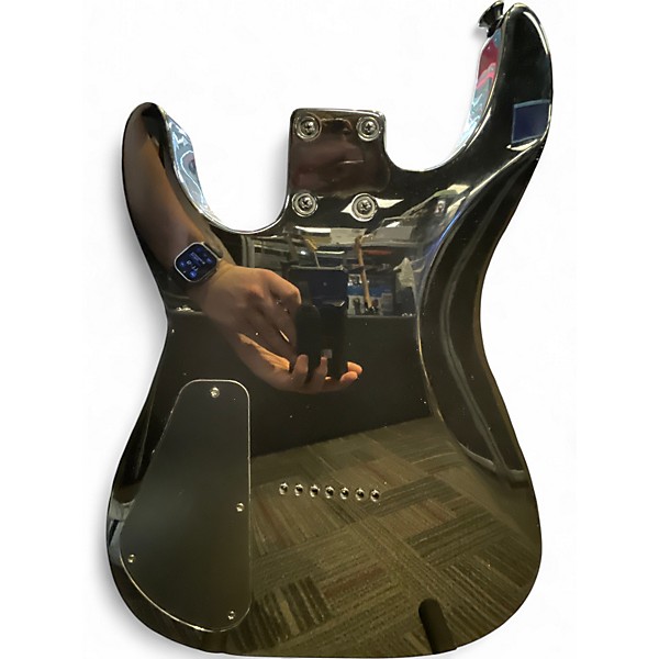 Used Jackson JS Series Dinky Arch Top JS22Q-7 DKA HT Trans Black Solid Body Electric Guitar