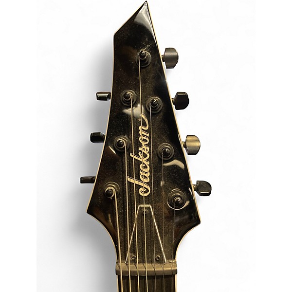 Used Jackson JS Series Dinky Arch Top JS22Q-7 DKA HT Trans Black Solid Body Electric Guitar