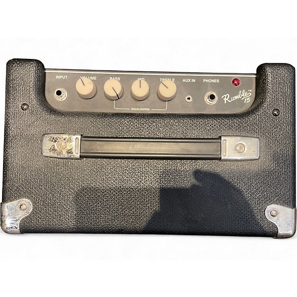 Used Fender Rumble 15 V2 15W 1X8 Bass Combo Amp