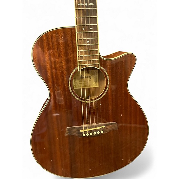 Used Ibanez AEG12IINT Mahogany Acoustic Electric Guitar