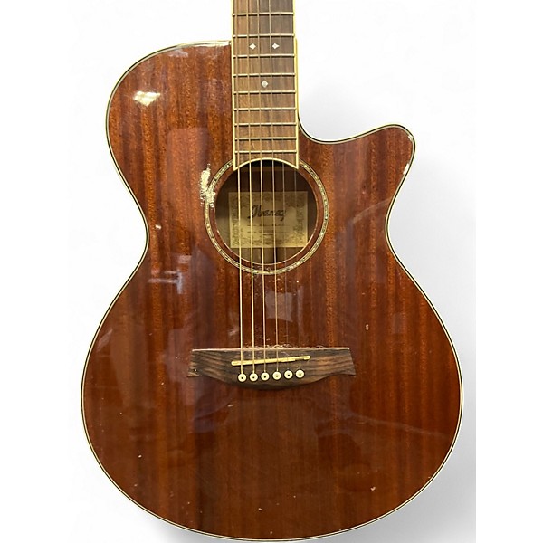 Used Ibanez AEG12IINT Mahogany Acoustic Electric Guitar