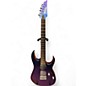Used Ibanez GRG121SP Blue Metal Chameleon Solid Body Electric Guitar thumbnail