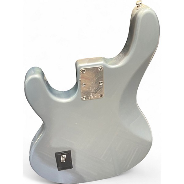 Used Sterling by Music Man Ray34 FIREMIST SILVER Electric Bass Guitar