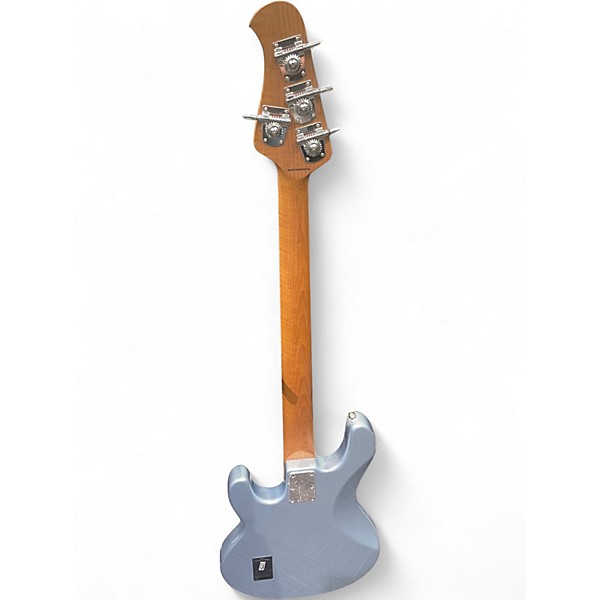 Used Sterling by Music Man Ray34 FIREMIST SILVER Electric Bass Guitar