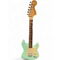 Used Squier Tom Delonge Signature Stratocaster Seafoam Green Solid Body Electric Guitar thumbnail
