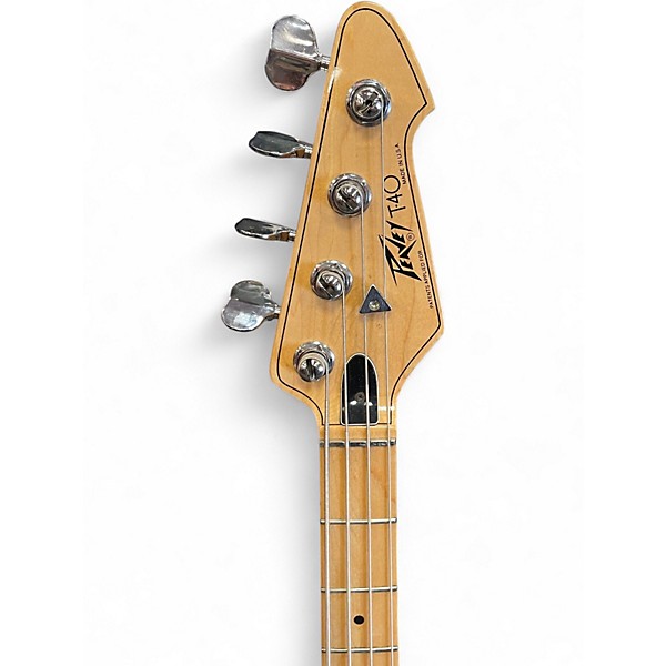 Used Peavey T 40 Natural Electric Bass Guitar