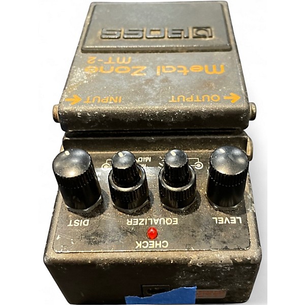 Used BOSS MT2 Metal Zone Distortion Effect Pedal
