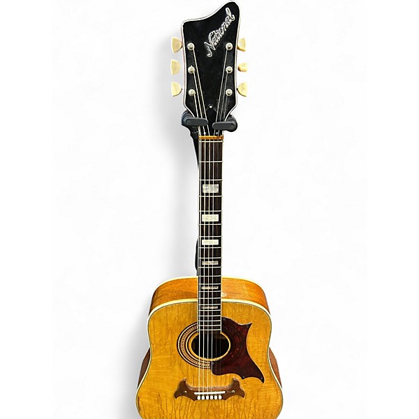 Vintage 1968 National n720 Natural Acoustic Guitar