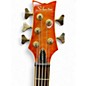 Used Schecter Guitar Research DIAMOND SERIES ELITE 5 Trans Orange Electric Bass Guitar