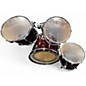 Used Ludwig 4 Piece Accent Wine Red Drum Kit thumbnail