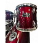 Used Ludwig 4 Piece Accent Wine Red Drum Kit