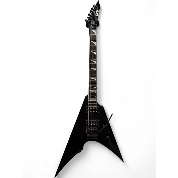 Used ESP LTD Arrow 200 Black Solid Body Electric Guitar