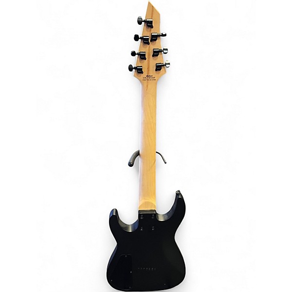 Used Jackson JS22-7 Dinky 7 String Satin Black Solid Body Electric Guitar