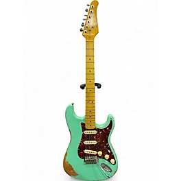 Used Sawtooth ES RELIC Seafoam Green Solid Body Electric Guitar