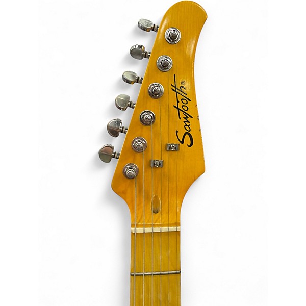 Used Sawtooth ES RELIC Seafoam Green Solid Body Electric Guitar