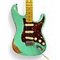 Used Sawtooth ES RELIC Seafoam Green Solid Body Electric Guitar