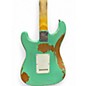 Used Sawtooth ES RELIC Seafoam Green Solid Body Electric Guitar